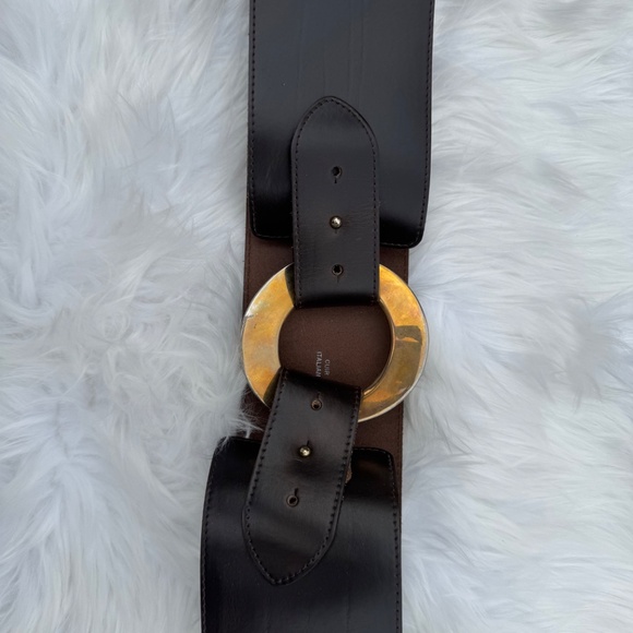 Brown genuine leather Belt BCBG - Picture 2 of 4